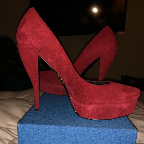 Edmundo Castillo Jo Suede Platform Pump - Picture 3 of 8
